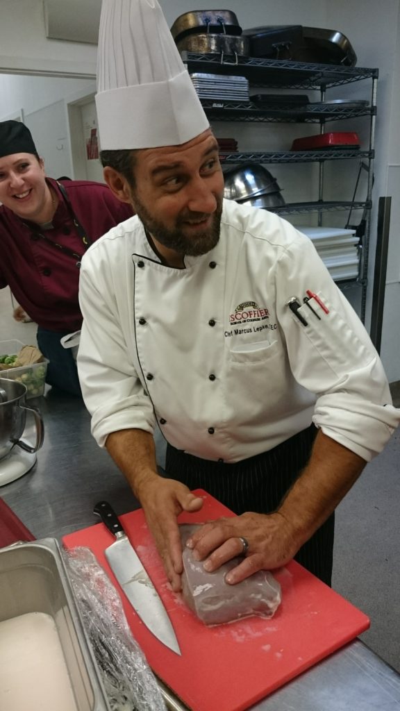 Chef Marcus has been working in the culinary industry for 20 years.